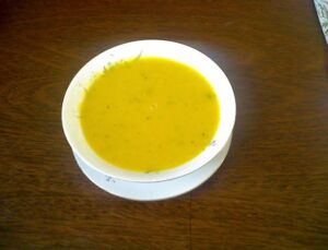 crema de verduras